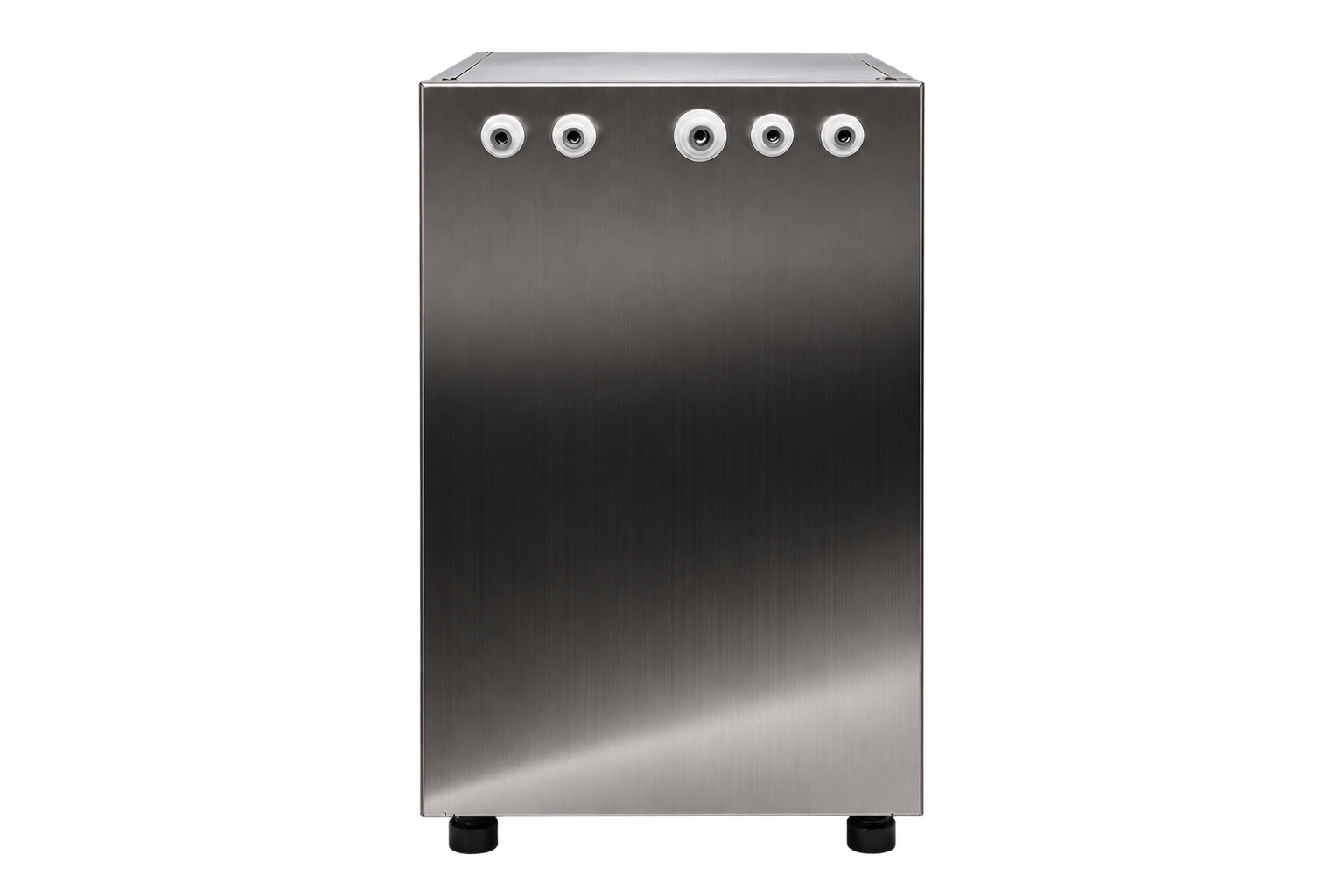Undercounter sparkling water dispenser, front view