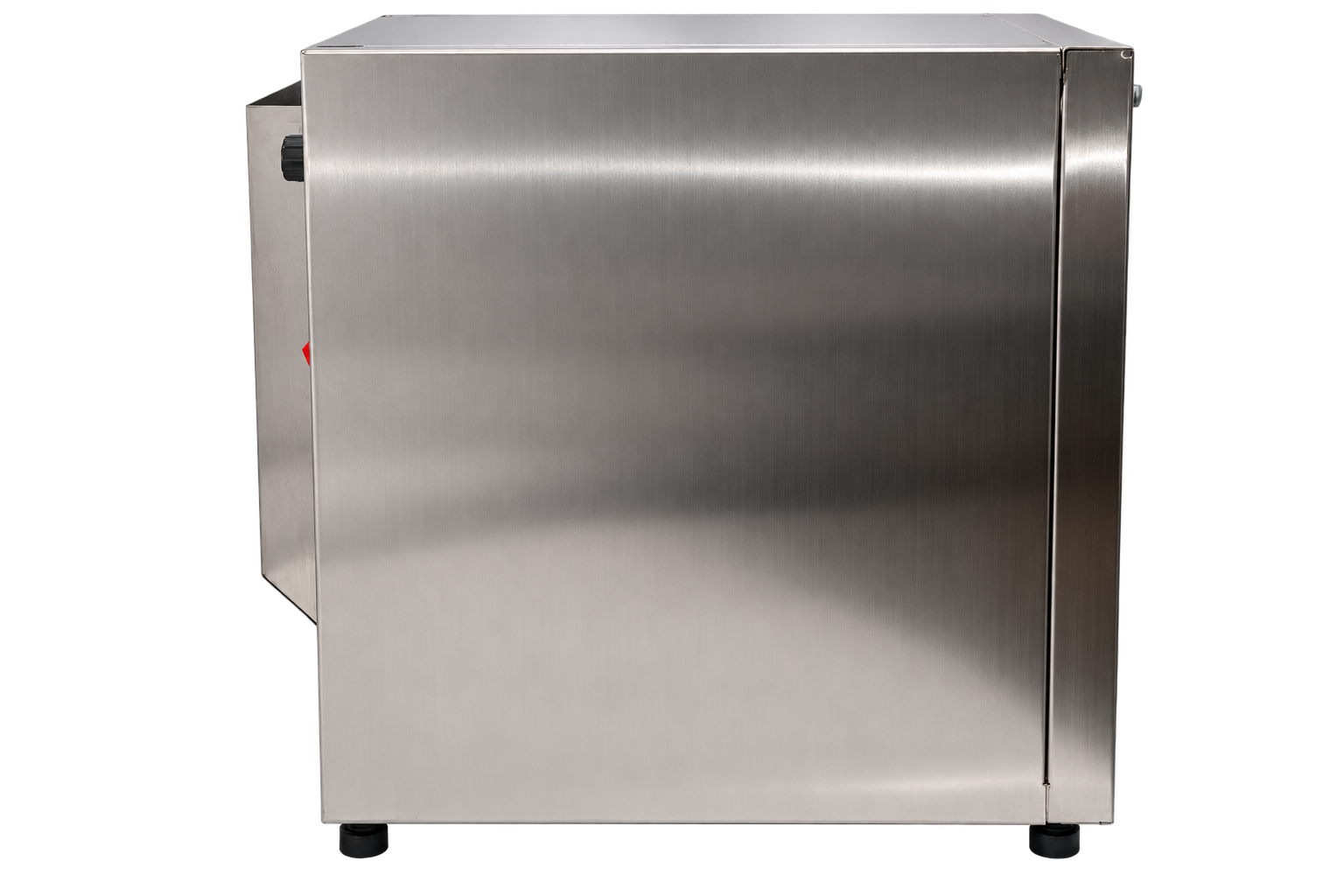 Undercounter dispenser side profile